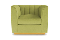 Nora Swivel Chair :: Leg Finish: Natural