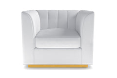 Nora Swivel Chair :: Leg Finish: Natural