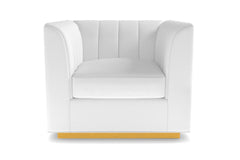 Nora Swivel Chair :: Leg Finish: Natural