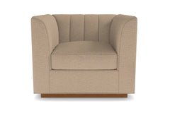 Nora Swivel Chair :: Leg Finish: Pecan