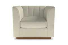 Nora Swivel Chair From Kyle Schuneman :: Leg Finish: Pecan