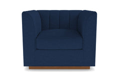 Nora Swivel Chair From Kyle Schuneman :: Leg Finish: Pecan