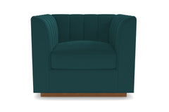 Nora Swivel Chair From Kyle Schuneman :: Leg Finish: Pecan