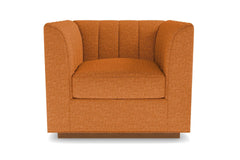 Nora Swivel Chair From Kyle Schuneman :: Leg Finish: Pecan