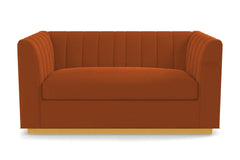 Nora Loveseat :: Leg Finish: Natural / Size: Loveseat - 62&quot;w