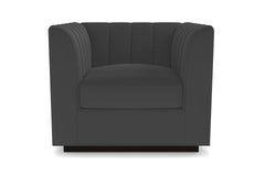 Nora Swivel Chair :: Leg Finish: Espresso