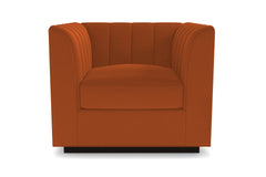 Nora Swivel Chair :: Leg Finish: Espresso