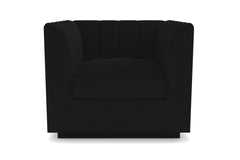 Nora Swivel Chair :: Leg Finish: Espresso