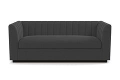 Nora Queen Size Sleeper Sofa Bed :: Leg Finish: Espresso / Sleeper Option: Deluxe Innerspring Mattress