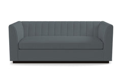 Nora Queen Size Sleeper Sofa Bed :: Leg Finish: Espresso / Sleeper Option: Memory Foam Mattress