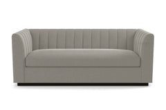 Nora Queen Size Sleeper Sofa Bed :: Leg Finish: Espresso / Sleeper Option: Deluxe Innerspring Mattress