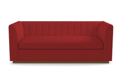 Nora Sofa :: Leg Finish: Pecan