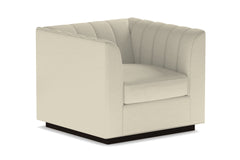 Nora Swivel Chair :: Leg Finish: Espresso