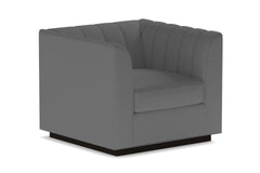 Nora Swivel Chair :: Leg Finish: Espresso