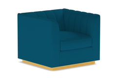 Nora Swivel Chair :: Leg Finish: Natural