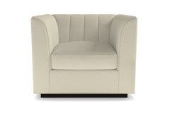 Nora Swivel Chair :: Leg Finish: Espresso