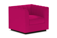 Nora Swivel Chair :: Leg Finish: Espresso