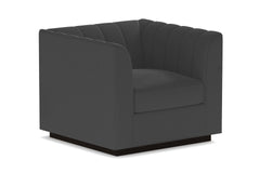 Nora Swivel Chair :: Leg Finish: Espresso