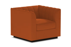Nora Swivel Chair :: Leg Finish: Espresso