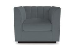 Nora Swivel Chair :: Leg Finish: Espresso