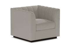 Nora Swivel Chair :: Leg Finish: Espresso