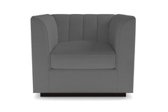 Nora Swivel Chair :: Leg Finish: Espresso