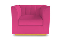 Nora Swivel Chair :: Leg Finish: Natural