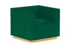 Nora Swivel Chair :: Leg Finish: Natural