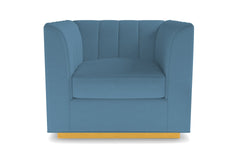 Nora Swivel Chair :: Leg Finish: Natural