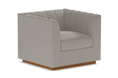 Nora Swivel Chair From Kyle Schuneman :: Leg Finish: Pecan