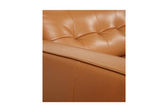 Normandie 2pc Leather Sectional Sofa :: Configuration: RAF - Chaise on the Right