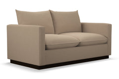 Olivia Twin Size Sleeper Sofa Bed :: Leg Finish: Espresso / Sleeper Option: Deluxe Innerspring Mattress