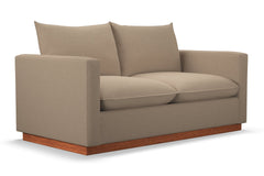 Olivia Loveseat :: Leg Finish: Pecan / Size: Loveseat - 60.5&quot;w