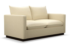 Olivia Twin Size Sleeper Sofa Bed :: Leg Finish: Espresso / Sleeper Option: Memory Foam Mattress