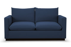 Olivia Twin Size Sleeper Sofa Bed :: Leg Finish: Espresso / Sleeper Option: Memory Foam Mattress