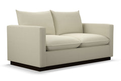 Olivia Apartment Size Sleeper Sofa Bed :: Leg Finish: Espresso / Sleeper Option: Deluxe Innerspring Mattress