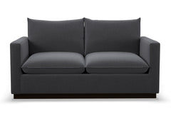 Olivia Apartment Size Sofa :: Leg Finish: Espresso / Size: Apartment Size - 71&quot;w