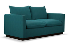 Olivia Apartment Size Sleeper Sofa Bed :: Leg Finish: Espresso / Sleeper Option: Deluxe Innerspring Mattress