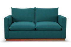 Olivia Loveseat :: Leg Finish: Pecan / Size: Loveseat - 60.5&quot;w