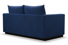 Olivia Twin Size Sleeper Sofa Bed :: Leg Finish: Espresso / Sleeper Option: Memory Foam Mattress
