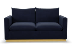 Olivia Apartment Size Sofa :: Leg Finish: Natural / Size: Apartment Size - 71&quot;w