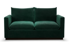 Olivia Loveseat :: Leg Finish: Espresso / Size: Loveseat - 60.5&quot;w