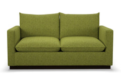 Olivia Apartment Size Sleeper Sofa Bed :: Leg Finish: Espresso / Sleeper Option: Deluxe Innerspring Mattress