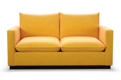 Olivia Apartment Size Sofa :: Leg Finish: Espresso / Size: Apartment Size - 71&quot;w