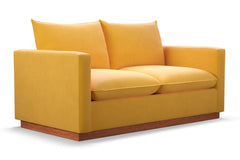 Olivia Apartment Size Sofa :: Leg Finish: Pecan / Size: Apartment Size - 71&quot;w