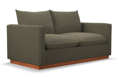 Olivia Loveseat :: Leg Finish: Pecan / Size: Loveseat - 60.5&quot;w