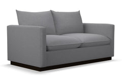 Olivia Twin Size Sleeper Sofa Bed :: Leg Finish: Espresso / Sleeper Option: Memory Foam Mattress