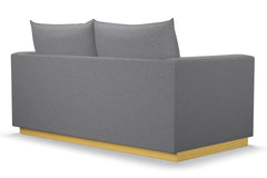 Olivia Apartment Size Sleeper Sofa Bed :: Leg Finish: Natural / Sleeper Option: Memory Foam Mattress