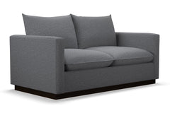 Olivia Twin Size Sleeper Sofa Bed :: Leg Finish: Espresso / Sleeper Option: Deluxe Innerspring Mattress