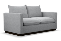 Olivia Twin Size Sleeper Sofa Bed :: Leg Finish: Espresso / Sleeper Option: Memory Foam Mattress